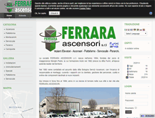 Tablet Screenshot of ferraraascensori.it